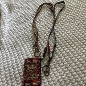 Vera Bradley Patterned Lanyards with ID Holder
